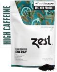 Zest 150mg High Caffeine Energy Loose Leaf Blend - Earl Grey Black Tea - 4 Oz - Hot or Iced - All Natural Strong Flavored Healthy Coffee Alternative Highly Caffeinated Substitute - Perfect for Keto