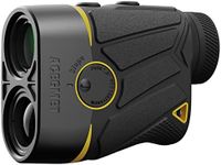 Golf Rangefinder, ACEGMET 1100 Yards Range Finder Golfing, Flag Lock with Pulse Vibration and Fast Focus System Golf Range Finder, Slope On/Off Switch, 6X Magnification, Clear & Accurate Measurement