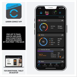 Garmin fēnix 7 PRO 47mm Smartwatch – GPS, Rugged Multisport Watch