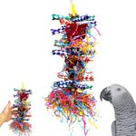 Bonka Bird Toys 1042 Duo Foraging Heart Vine Shredding Foraging Natural Parrot Quaker Conure Budgie