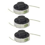 Zqqalitize 3Pack C3-2 Trimmer Head Spools for Stihl Autocut C3-2 FSA 57 FSE 52 FSA57 FSE52 Weed Eater String Trimmer Head Replace Parts 4009 710 4305