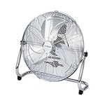 Oypla Electrical 18" Chrome 3 Speed Free Standing Gym Fan