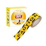 royalkart Waterproof Anti Slip Caution Tape | Anti-Skid Industrial Strength Adhesive for Stairs Steps Ladder, Indoor Outdoor Usage (50 mm* 5 Metre)