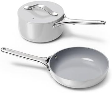 Caraway Mini Cookware Set - Non-Stick Ceramic Fry Pan & Sauce Pan