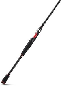 Piscifun Torrent Spinning Rod, Portable 2 Piece Spinning Fishing Rod, Durable Lightweight Sensitive Spin Rod (7'3" M-F)