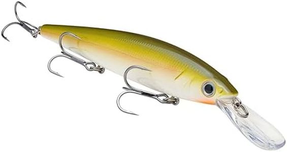 Strike King (HCKVDJ300D-477) KVD Deep Jerkbait 3-Hook Fishing Lure, 477 - The Shizzle, 3/5 oz, 4.75"