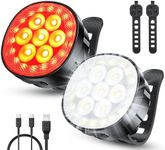 Mohard Bike Lights, [8+12 Modes & U