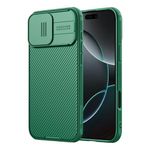 Nillkin for iPhone 16 Pro Pro Case with Slide Camera Cover, [Upgraded Camera Lens Protection] Slim Shockproof Protective Phone Case for iPhone 16 Pro 6.3 inch, Green