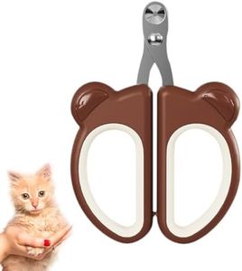 Street27® Cat Nail Cutter, Dog Nail Clippers, Small Pets Grooming Tool with Precise Angled Edges to Ensure Easy & Safe Trimming Stainless Steel Cat Nail Trimmer for Kitten Cats Puppy Rabbits Hamsters