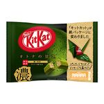 Kit Kat Mini Japanese Uji Matcha Strong Green Tea Flavor 12 pcs - Sweetness for Adults