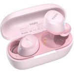 TOZO A1 Wireless Earbuds, Bluetooth 5.3 Earphones, Support APP EQ Setting, 32H Long Playtime, Ear Buds with HiFi Stereo Sound, Light-Weight Wireless Earphones, IPX5 Waterproof Pink