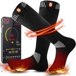 Heated Socks for Men Women, 5000mAh