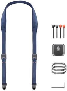PGYTECH Camera Shoulder Strap with Quick Release Plate Wide Camera Neck Straps Long for Photographers Adjustable for DSLR SLR (Dark Blue)
