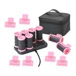 BNF®8X Hot Rollers Hair Curly Sticks Easy to Carry Portable Electric Hair Curler|Health & Beauty |Hair Care & Styling|Rollers & Curlers