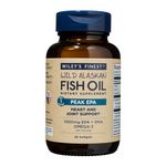 Wiley’s Finest Peak EPA 1000mg EPA + DHA Omega-3 Per Capsule - High Potency Wild Alaskan Fish Oil IFOS Certified Fish Gelatin Capsules 30 Count