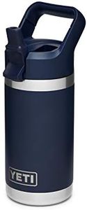 YETI Rambler Jr. 12 oz Kids Bottle, with Straw Cap, Navy