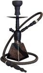 16" Pharaoh's Aztec Hookah Set, Cosmic Edition (Black Sand)