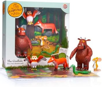 WOW! STUFF The Gruffalo Story Time Family Pack | Mini Play Figures | Official Toy Characters Set from The Julia Donaldson and Axel Scheffler Childrens Books and Films