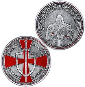 AtSKnSK The Knights Templar Challenge Coin