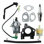 Anxingo Carburetor with insulator kit Replacement for Champion 40023 40030 41135 41152 41154 41302 41311 41331 41332 41351 49011 49056 C41155 C49055 CSA40036 CSA41155 CSA41155E ETL7007 Generator