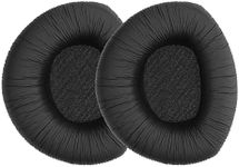 kwmobile Ear Pads Compatible with Sennheiser RS160 / RS170 / RS180 Earpads - 2X Replacement for Headphones - Black