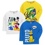 Kuchipoo Boys Regular Fit Cotton T-Shirts (© Disney-TSHRT-365, 8-9 Years, Multi-Colored)