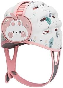 Baby Helmet for Crawling Walking Baby Head Protector Head Protection for Infant Baby Soft Cushion Safety Toddler Headguard 1-2 Years Old 6-12 Months (Pink Rabbit)