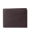 Calvin Klein Men's RFID Leather Minimalist Bifold Wallet, Brown Classic, One Size, RFID Leather Minimalist Bifold Wallet