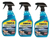 Rain-X Waterless Car Wash & Rain Repellent | Pack of 3-946 ML Each | Spray On, Wipe Off Car Wash | Protective Water Repelling Coating | Vehicle Shine Enhancer | Scratch Prevention Formula