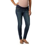 Signature by Levi Strauss & Co. Gold Label Women's Maternity Baby Bump Skinny Jeans, Blue Laguna-waterless, Medium