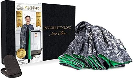 WOW! STUFF Cape-Produit officiel Wizarding World-À collectionner, jouets et cadeaux-Accessoire de déguisement pour filles et garçons de 5 à 16 ans, Harry Potter Invisibility Cloak-Junior