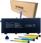 OUWEE B41N1711 Laptop Battery Compatible with Asus TUF Gaming FX705DT-AU068T FX705DD FX705DU FX705DY-AU072 FX705GM FX705GE FX705GD Series B41Bn95 B41Bn9H 15.2V 64Wh 4110mAh(Long Cable)