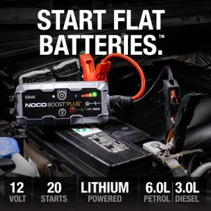NOCO Boost GB40 Portable Jump Starter – 1000A Lithium Battery