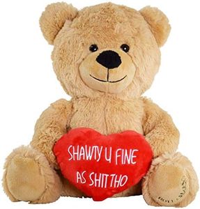 Hollabears Shawty U Fine As Shit Tho Teddy Bear - Funny and Cute for Girlfriend, Boyfriend or Best Friends