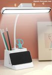 SaleOn Dual Use Lamp - Wall Light and Desk Lamp, USB Rechargeable LED Desk lamp with Detachable Head, Portable Led Lamp for Reading with Magnetic Head, 3 Color Mode Lamp with Pen Holder