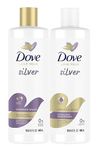 Dove Gorgeous Grays Conditioner lightweight system for volume with biotin complex 400 ml & Dove Gorgeous Grays Shampoo lightweight system for hair volume with biotin complex 400 ml