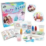 WILD! Science Bath Bomb Studio - Fun & Educational Bath Bombs for Kids - Perfect Girls Birthday Presents - Make Fizzing Lavender Scented Bath Bombs - Includes Easy to Follow Discovery Booklet