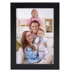 Giftgarden 3.5x5 Picture Frame Black Thin Photo Frame 3 by 5 for Wall and Tabletop Display, Single