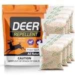 Deer Repellent for Plants,Rabbit Repellent for Plants, Deer Repeller, Deer Deterrent for Garden, Deer Away, Rabbit Deterrent for Yard, Deer Away-8P