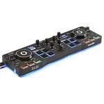 Hercules DJControl Starlight – Portable USB DJ Controller - 2 tracks with 8 pads