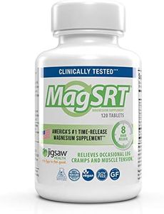 Jigsaw Health MAG SRT | Magnesium Supplement with Vitamin B6, Folate & B12 | 120 Tablets