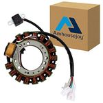 Stator Coil Fit for Yamaha Warrior 350 YFM350X 1996-2001, Big Bear YFM350U 1996-1998, Kodiak 400 YFM400FW 1993-1998, Moto-4 YFM350ER 1995, 3HN-85510-10-00 / 4GB-85510-00-00