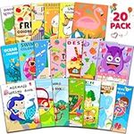 20 Pack Coloring Books for Kids Age