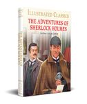 The Adventures of Sherlock Holmes Illustrated Abridged Children Classics English Novel with Review Questions Hardback