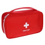 upain Empty First Aid Bag Travel Emergency Pouch Lightweight Medicine Storage Bag for Emergency Home Office Car Outdoors Boat Camping Hiking