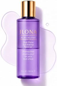 ILONA In an Instant Eye Makeup Remover | Melts Away Waterproof Mascara, Liner & Long-Wear Makeup | Oil-Free, Gentle for Sensitive Eyes | 4.0 oz