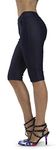 Prolific Health Women's Jean Look Jeggings Tights Yoga Many Colors Spandex Leggings Pants S-XXL (Small, Navy Blue Bermuda)