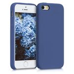 kwmobile Case Compatible with Apple iPhone SE (1.Gen 2016) / iPhone 5 / iPhone 5S Case - TPU Silicone Phone Cover with Soft Finish - Cornflower Blue