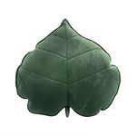 Teieas 3D Leaf Shaped Throw Pillows Plant Pillow Novelty Plush Cushion Backrest Pillow Home Decoration for Car, Bedroom, Sofa, Couch, Living Room