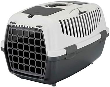 Trixie 39821 Capri Transportbox, Gr. 2: 37 × 34 × 55 cm, hellgrau